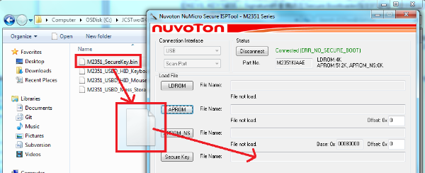 Figure 5 ISP firmware file programming