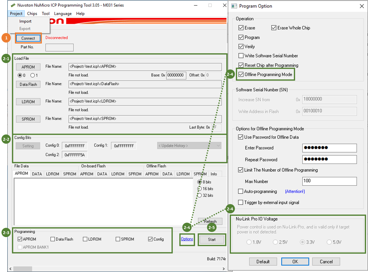 offline ICP setting