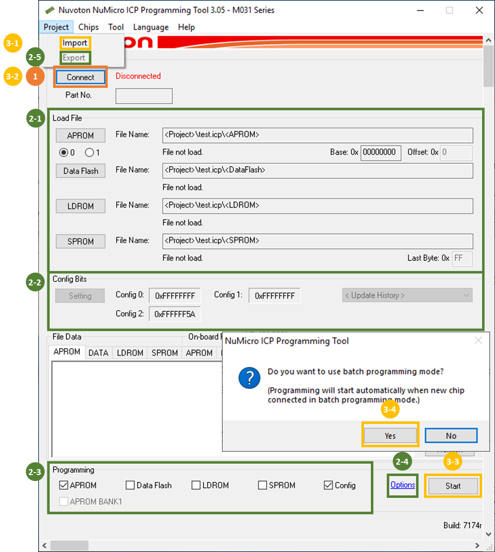 online ICP setting