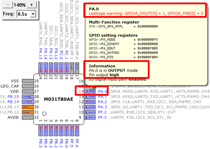 pinview power consumption debug 1